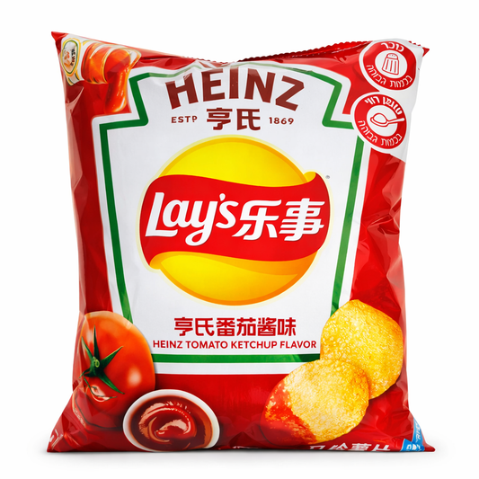 Lays ketchop לייס קטשופ צ׳יפס