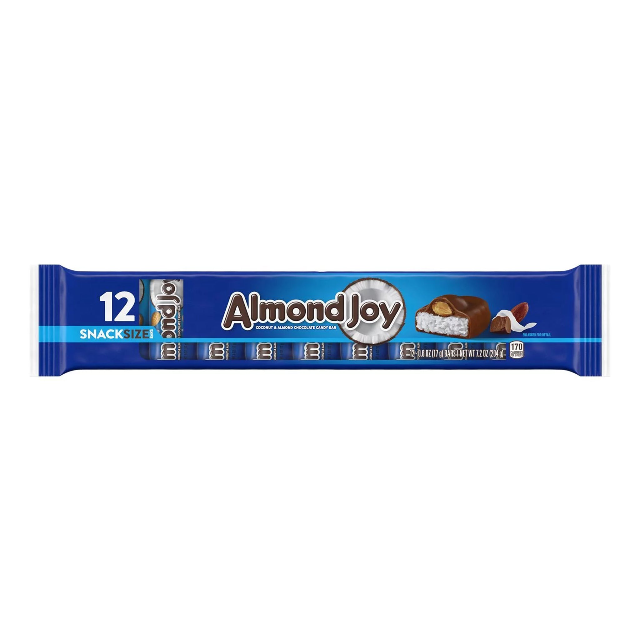 Hershey's Almond Joy הרשי אלמונד ג'וי קוקוס שוקולד מארז 12