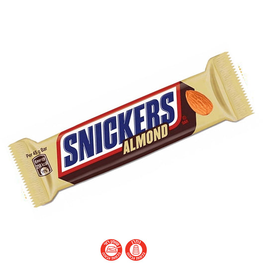 Snickers Almond חטיף סניקרס עם שקדים