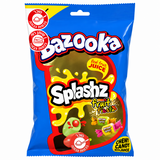Bazooka Splashes fruit fiesta סוכריות טופי בטעמי ג׳ל פירות - סוכריות