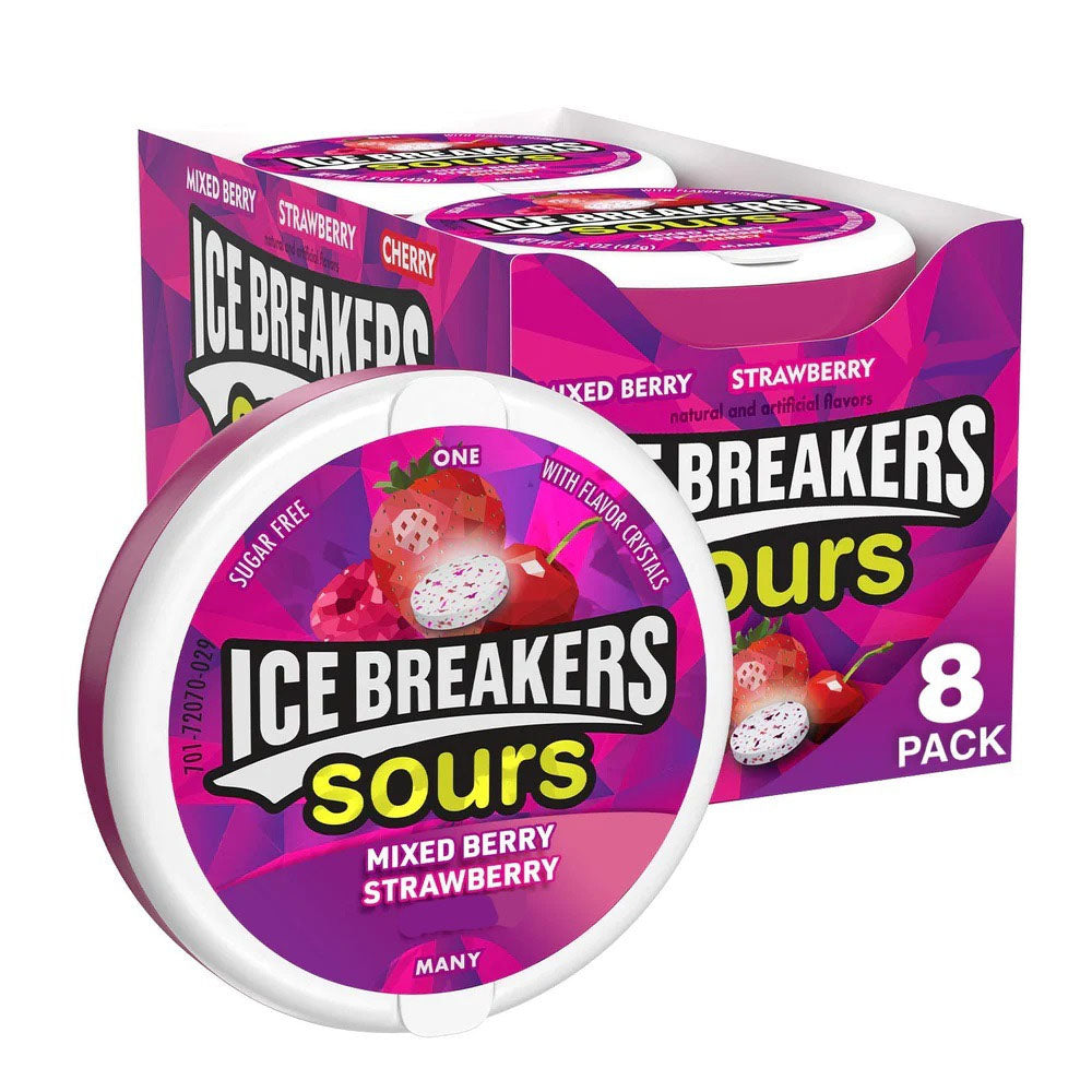 Ice Breakers Berry and Strawberry אייס ברייקרס ברי ותות