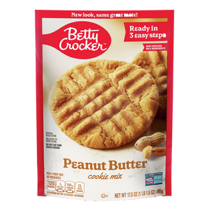 Betty Crocker Peanut Butter בטי קוקר תערובת להכנת עוגיות חמאת בוטנים