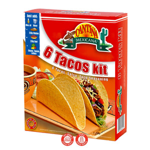 Cantina 6 Tacos Kit ערכה להכנת טאקו מקסיקני