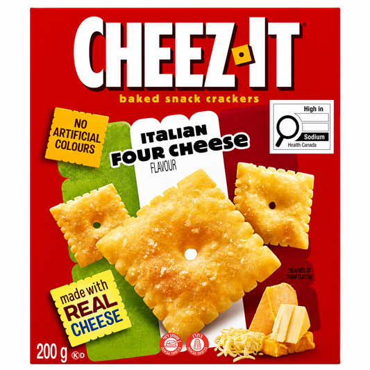 Cheese-IT Italian Four Cheezeקרקרים ציז איט בטעם ארבע גבינות - עוגיות