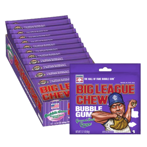 Big League Big Chew Grape ליגת הפוטבול מסטיק בטעם ענבים