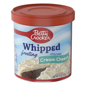 Betty Crocker Whipped Cream Cheese בטי קרוקר ציפוי עוגה קרם גבינה