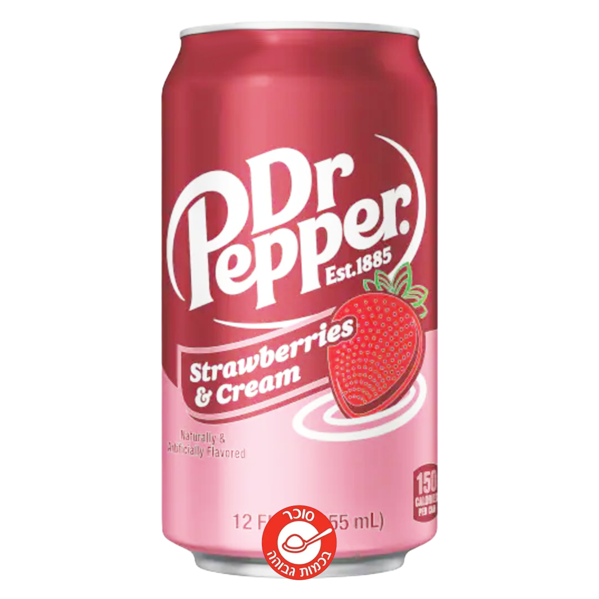 Dr.Pepper Strawberry & Cream ד"ר פפר קרם תות