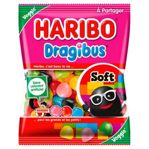Haribo Dragibus -סוכריות ג'לי הריבו בצבעים 150 גרם