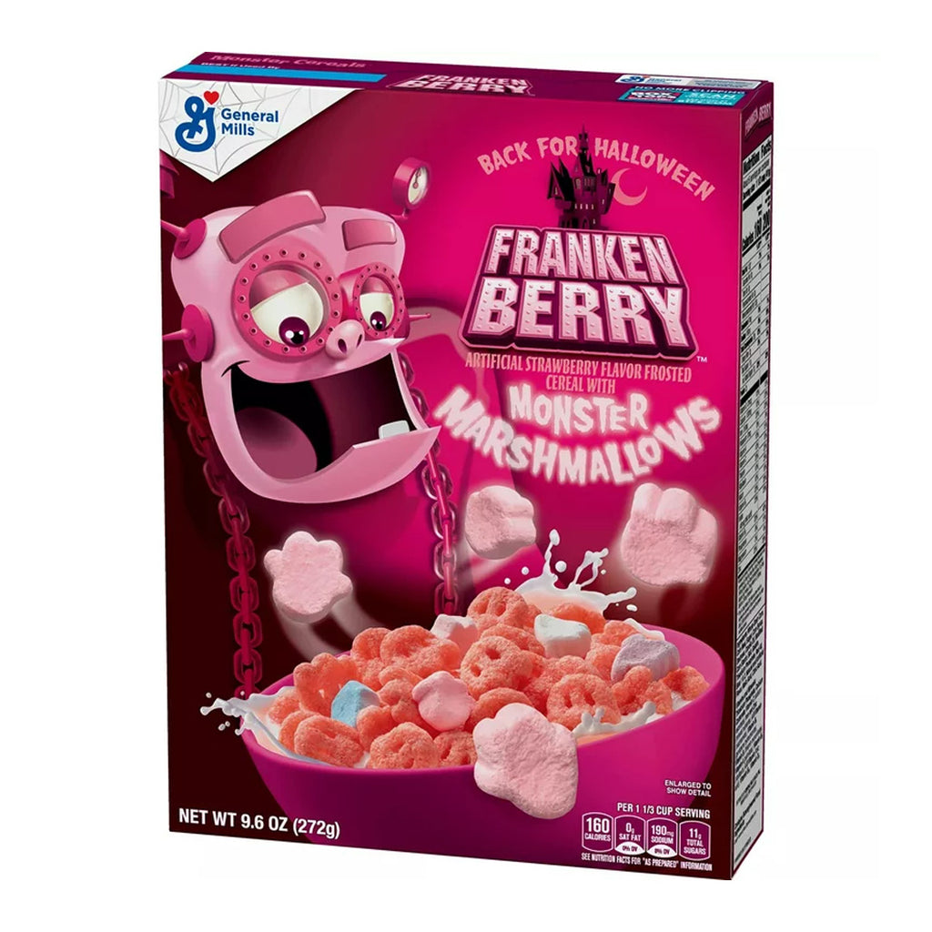 Franken Berry Cereal דגני בוקר פרנקיינשטיין בטעמי פירות יער