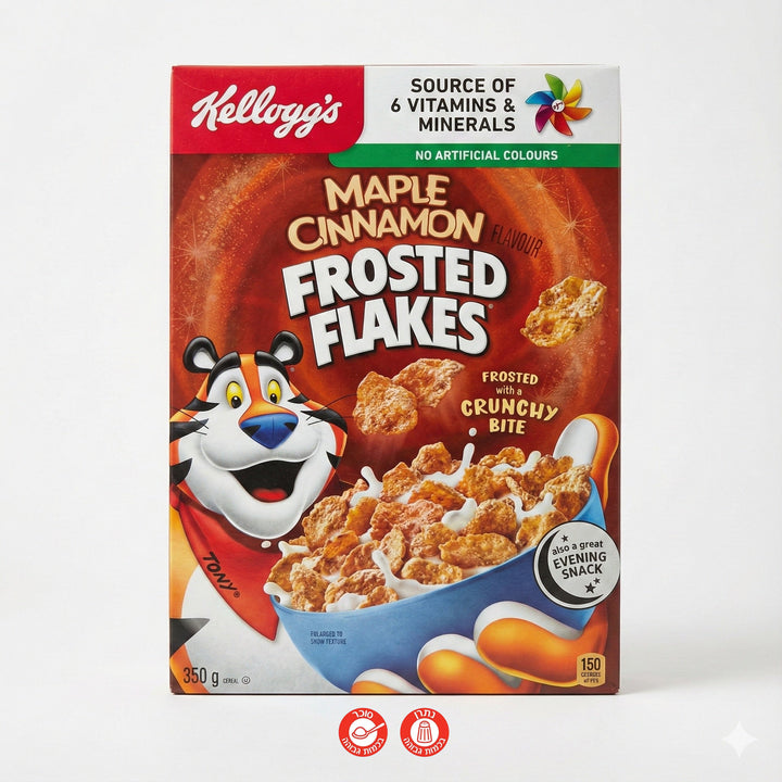 Frosted Flakes דגני בוקר בטעם מייפל דגני בוקר