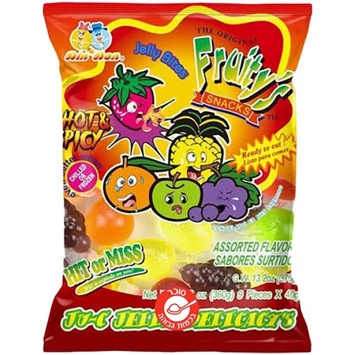 Fruitys hot פרוטיז קפסולות ג׳ל חריף