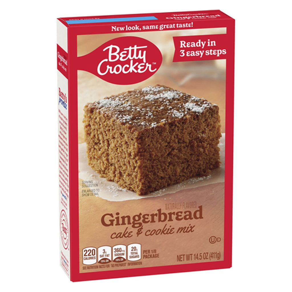 Betty Crocker Ginger Bread Cake בטי קרוקר עוגת ג'ינג'ר להכנה