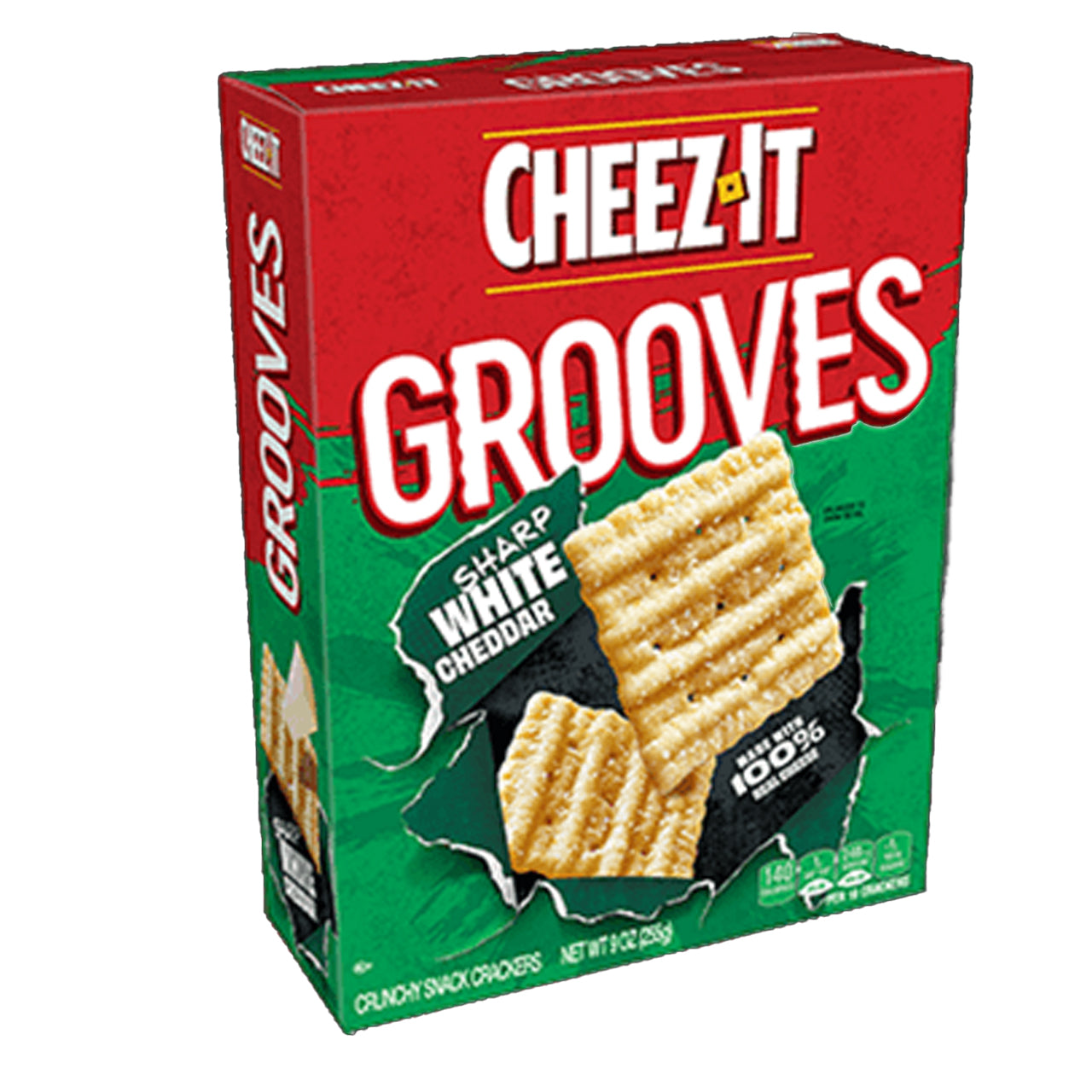 Cheez-IT  Grooves Sharp White Chaddar צ'יז איט צ'דר לבן