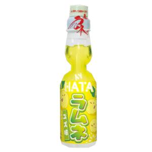 Hata Ramune  Lemon משקה תוסס יפני בטעם לימון