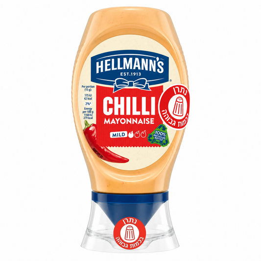 Hellman’s Chilli mayonnaise הלמנס צ׳ילי מיונז - שתיה