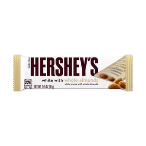 Hershey's Whole Almond White הרשיז שקד שלם עם שוקולד לבן