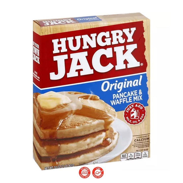 Hungry Jack Original Pancake & Wafer Mix ג'ק תערובת פנקייק וופל בלגי