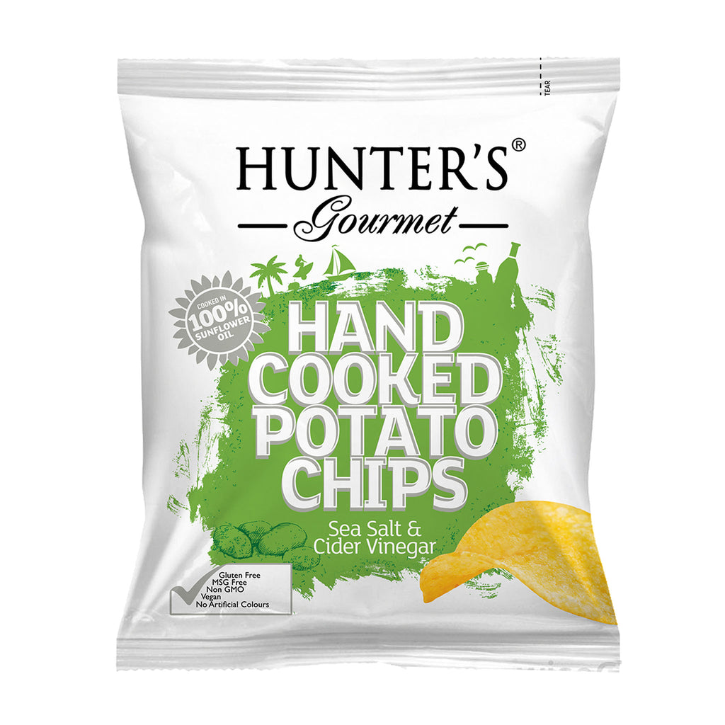 Hunter's Gourmet Sea Salt & Vinegar צ'יפס גורמה מלח חומץ