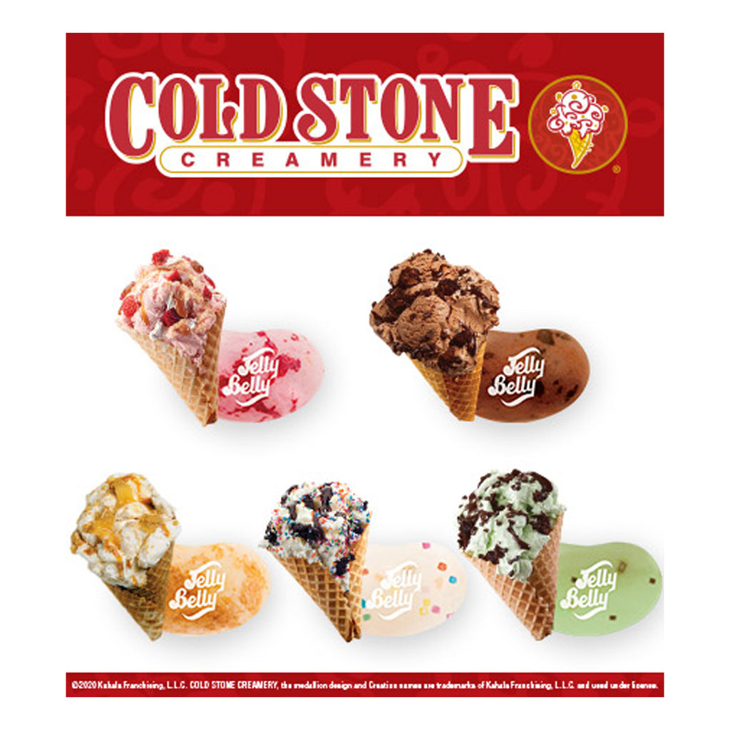 Cold Stone Creamery ג'לי בלי סוכריות בטעמי גלידה