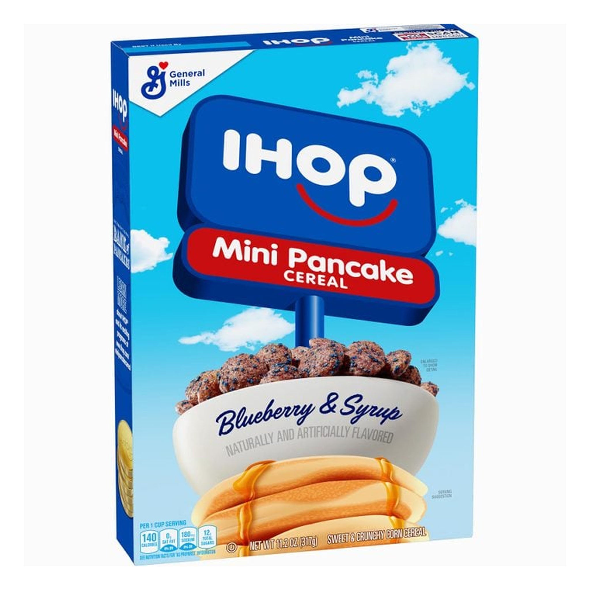 IHOP Mini Pancake Cereal אייהופ דגני בוקר בטעם פנקייק בלוברי