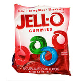 Jell-o Gummies ג'לו סוכריות גומי בטעמי פירות