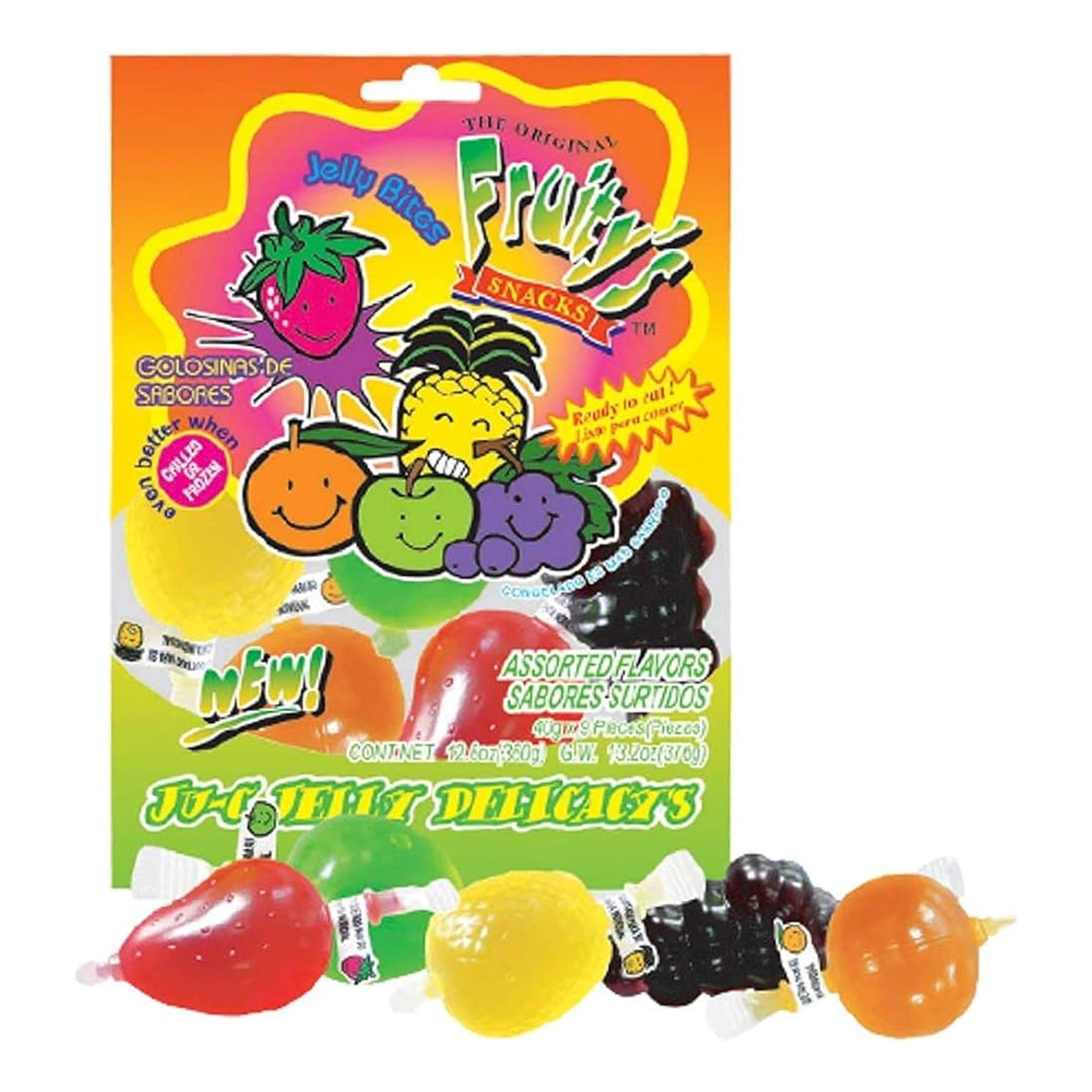 Jelly Fruits Jelly Bites קפליות ג&#039;לי בטעמי פירות