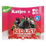 Katjes red lists סוכריות גומי טבעוניות בטעמי פירות קטג׳ס