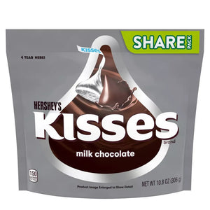 Kisses Milk Chocolate נשיקות הרשי שוקולד חלב