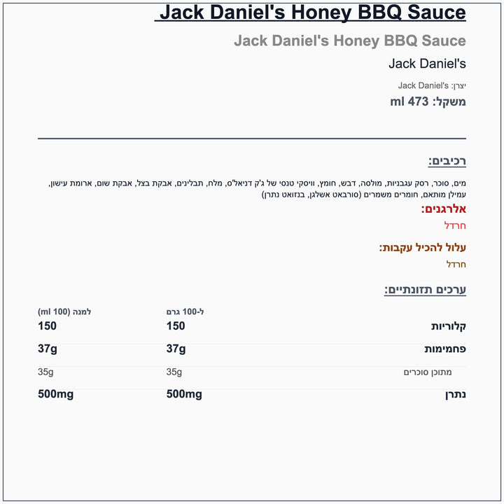 jack-daniels-honey-bbq-sauce - label
