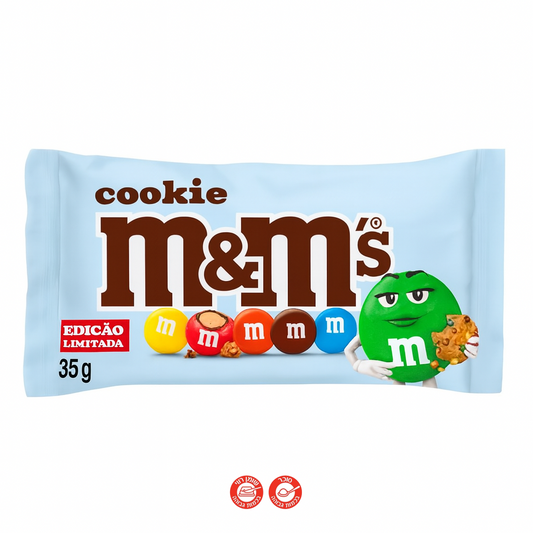 M&M cookies 35g אמ אנד אם קוקיז סוכריות