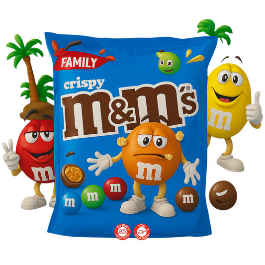M&M Crispy 374g אמ אנד אם קריספי