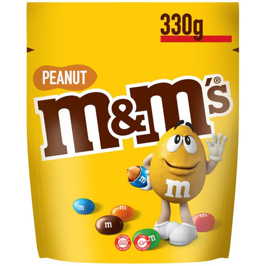 M&M Peanuts 330g אמ אנד אם בוטנים סוכריות