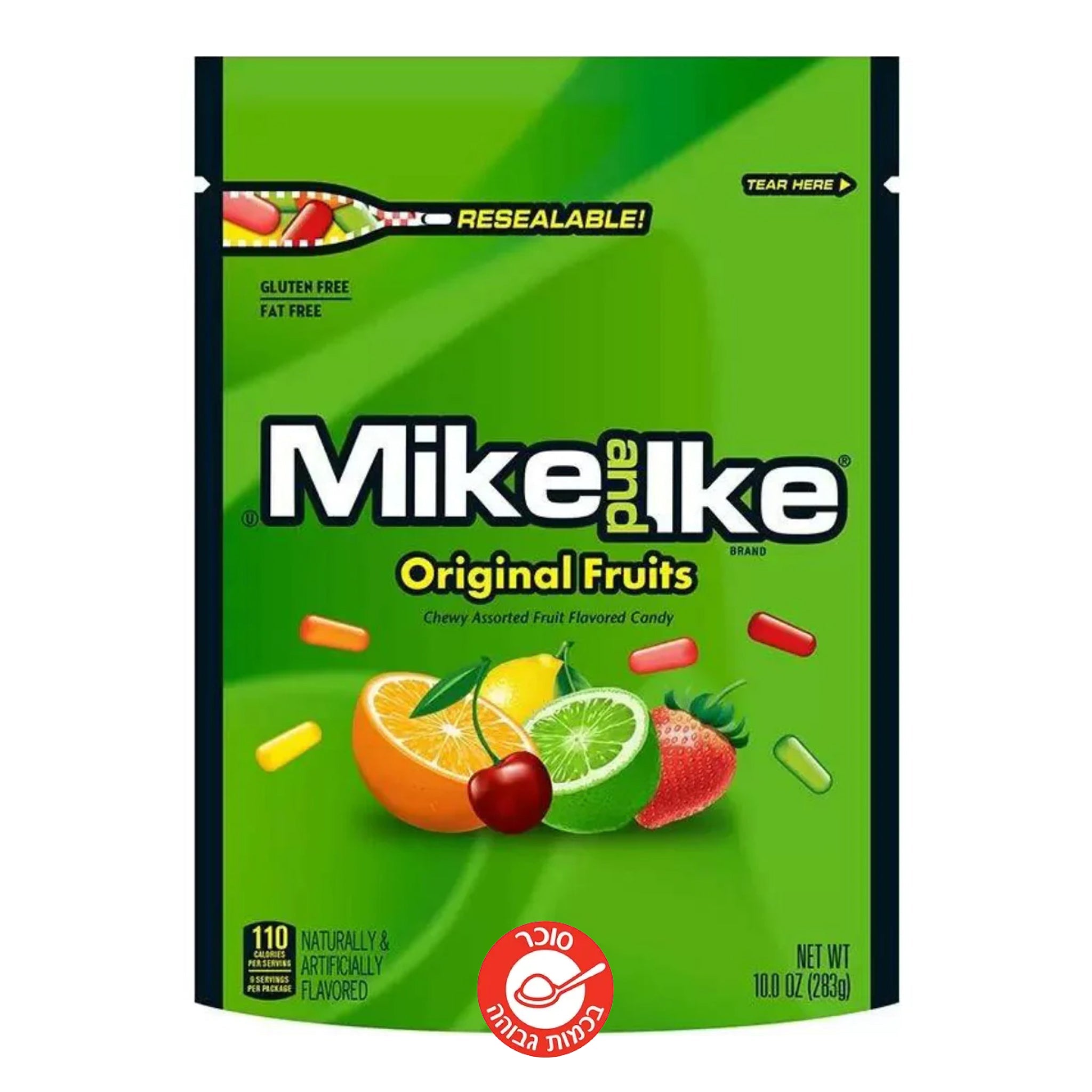 Mike And Ike Mega Mix 283g מייק אנד אייק מיקס פירות