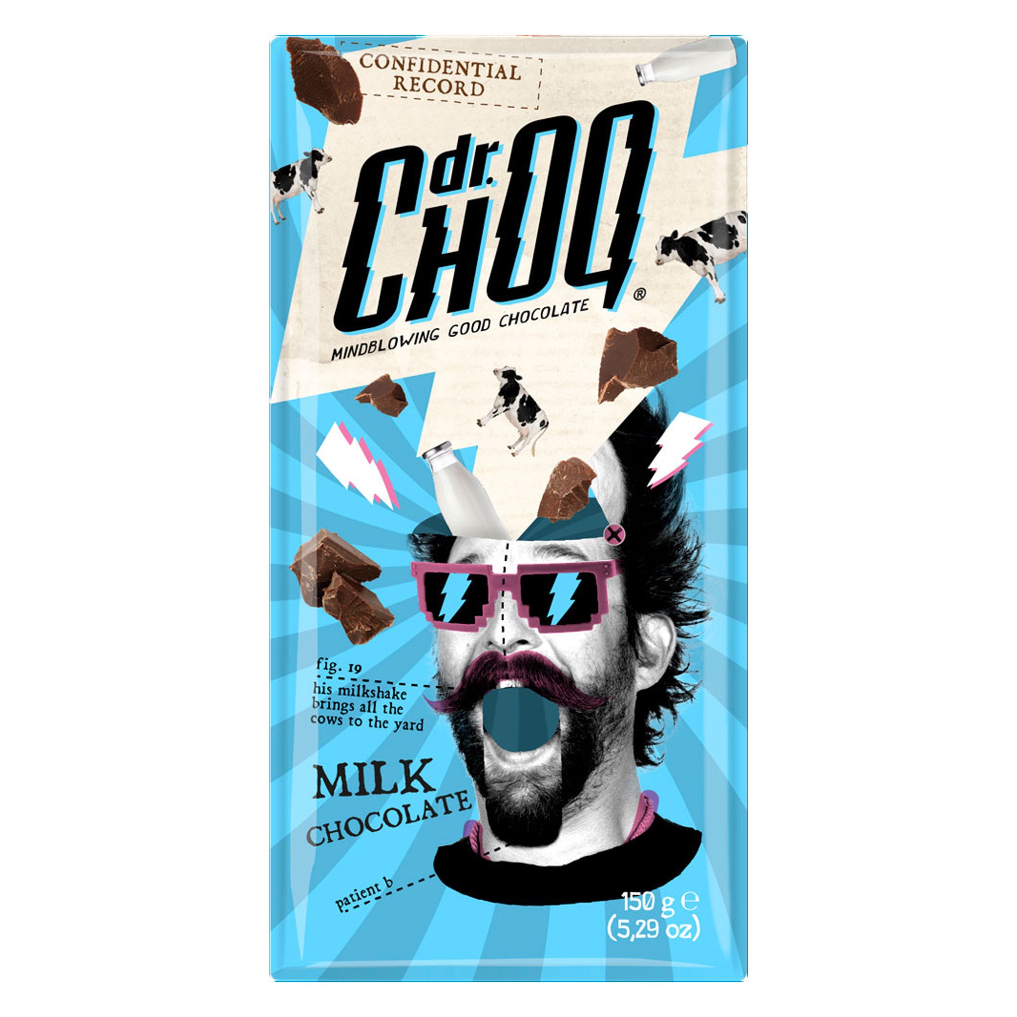 Dr. Choq Milk Chocolate ד"ר שוק שוקולד חלב משובח