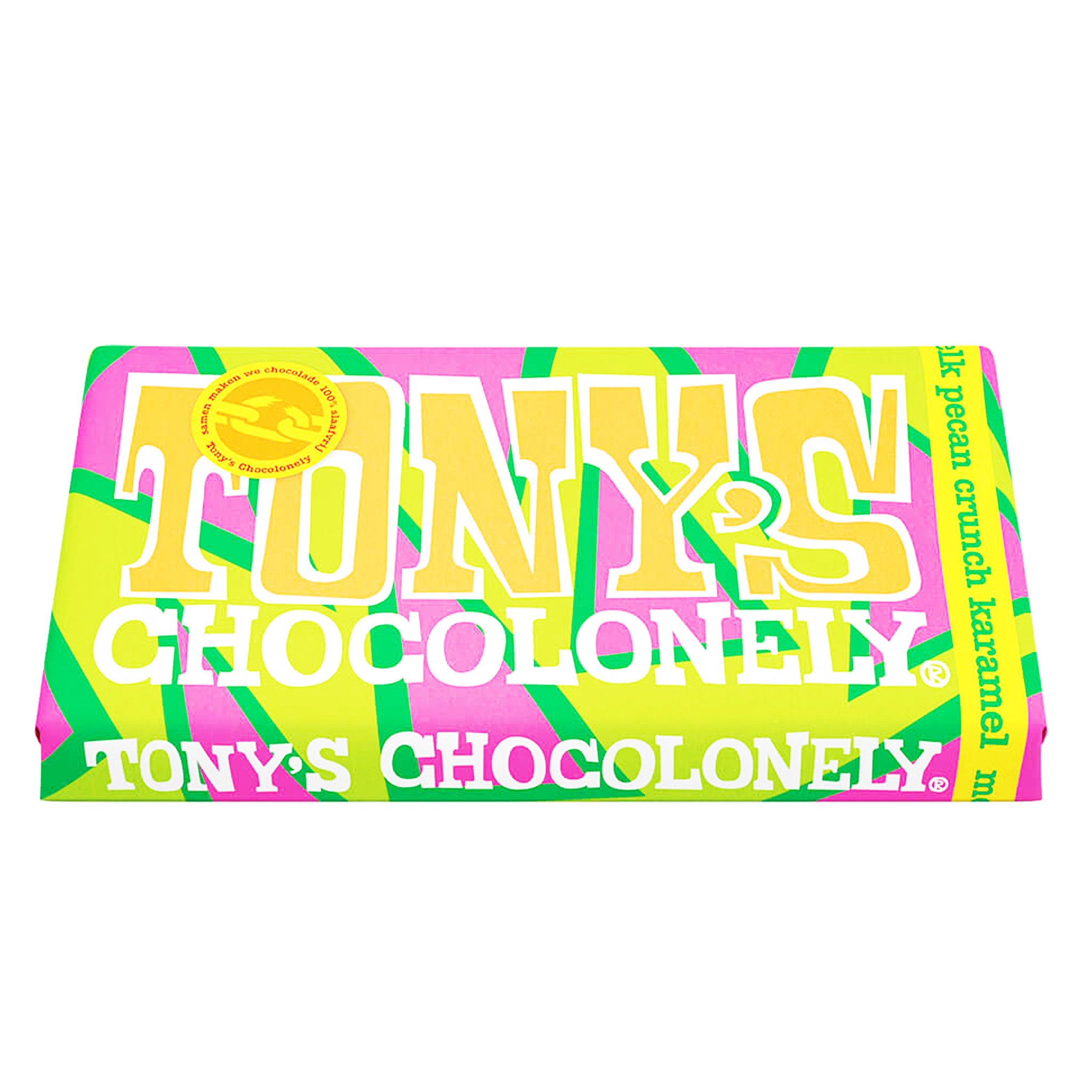 Tony's Milk Pecan טוניס שוקולד חלב עם אגוזי פקאן
