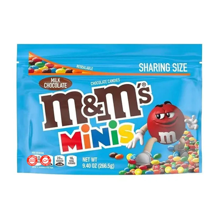 M&M Minis 266g סוכריות אם אנד אם מיני
