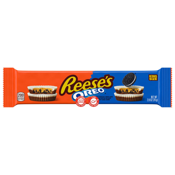 Oreo Reeses 79g בבלעדיות ! אוראו ריסס שוקולד לבן