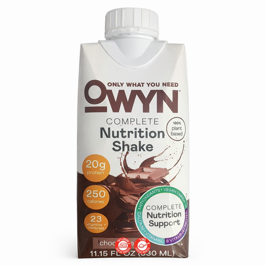 Owyn protein Chocolate משקה חלבון צמחי בטעם שוקולד - שתיה