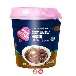 Pink Rocket Halal Jajang טופוקי קוריאני 