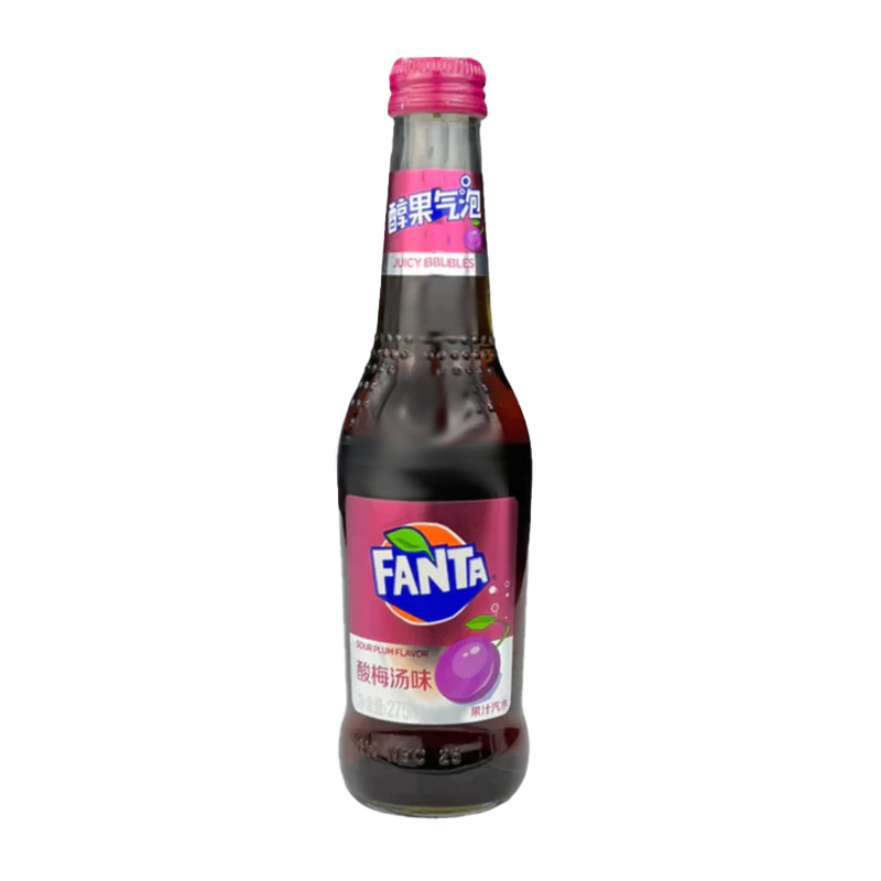 Fanta Sour Plum פאנטה שזיף חמוץ בבקבוק