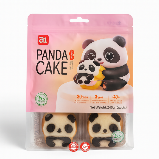 Pudding panda cookies עוגיות פודינג בצורת פנדה