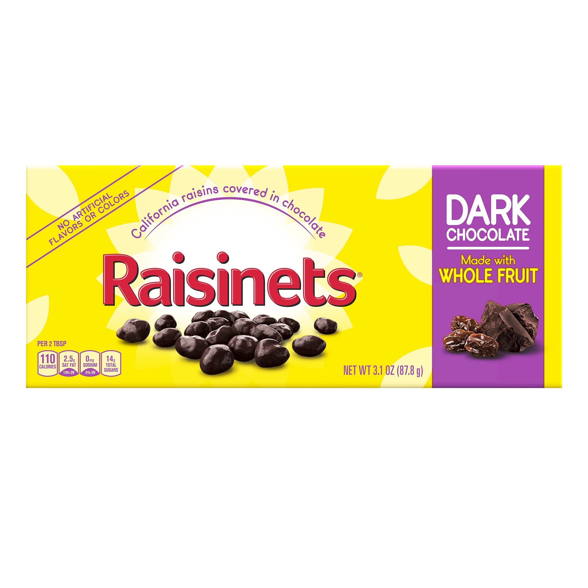 Raisinets Dark Chocolate צימוקים מצופים שוקולד מריר