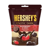 Hershey's Exotic Dark Raspberry Goji הרשי שוקולד מריר אוכמניות גוג'י