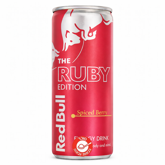 Redbull spiced berry רדבול משקה אנרגיה אוכמניות מתובלן שתיה