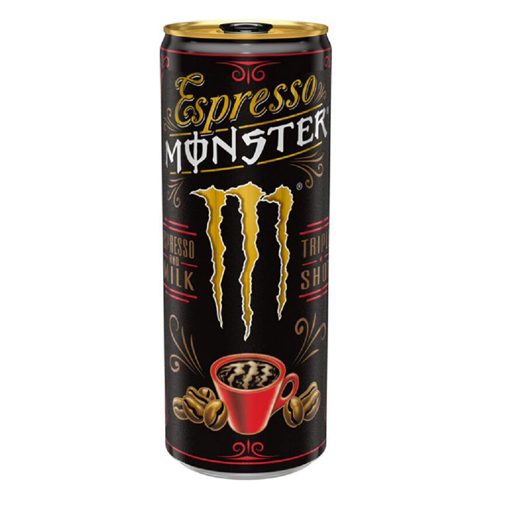 Monster Espresso Triple Shot With Milk מונסטר טריפל שוט עם חלב
