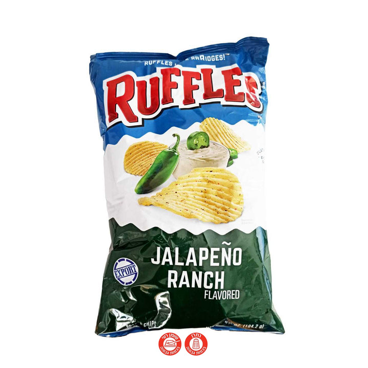 Ruffles Buffalo Ranch Ruffles jalapeño ranch ראפלס חלפינו