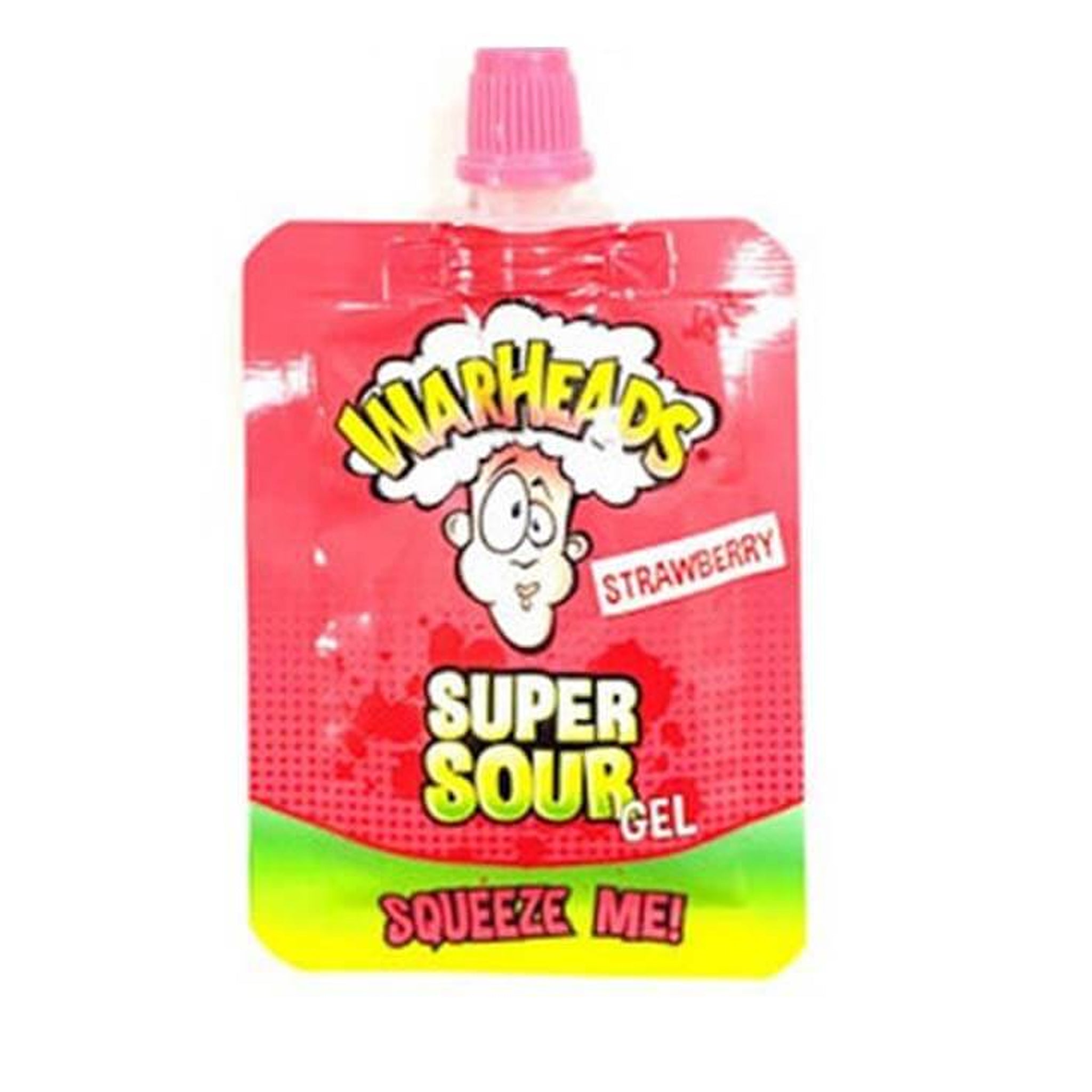 Warheads Super Sour Gel וורהאדס ג'ל סופר חמוץ בטעם תות