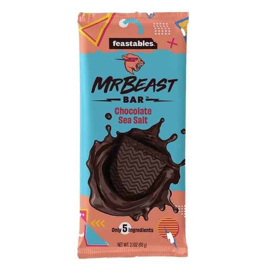 Mr.Beast Chocolate Sea Salt מיסטר ביסט שוקולד מריי עם מלח ים