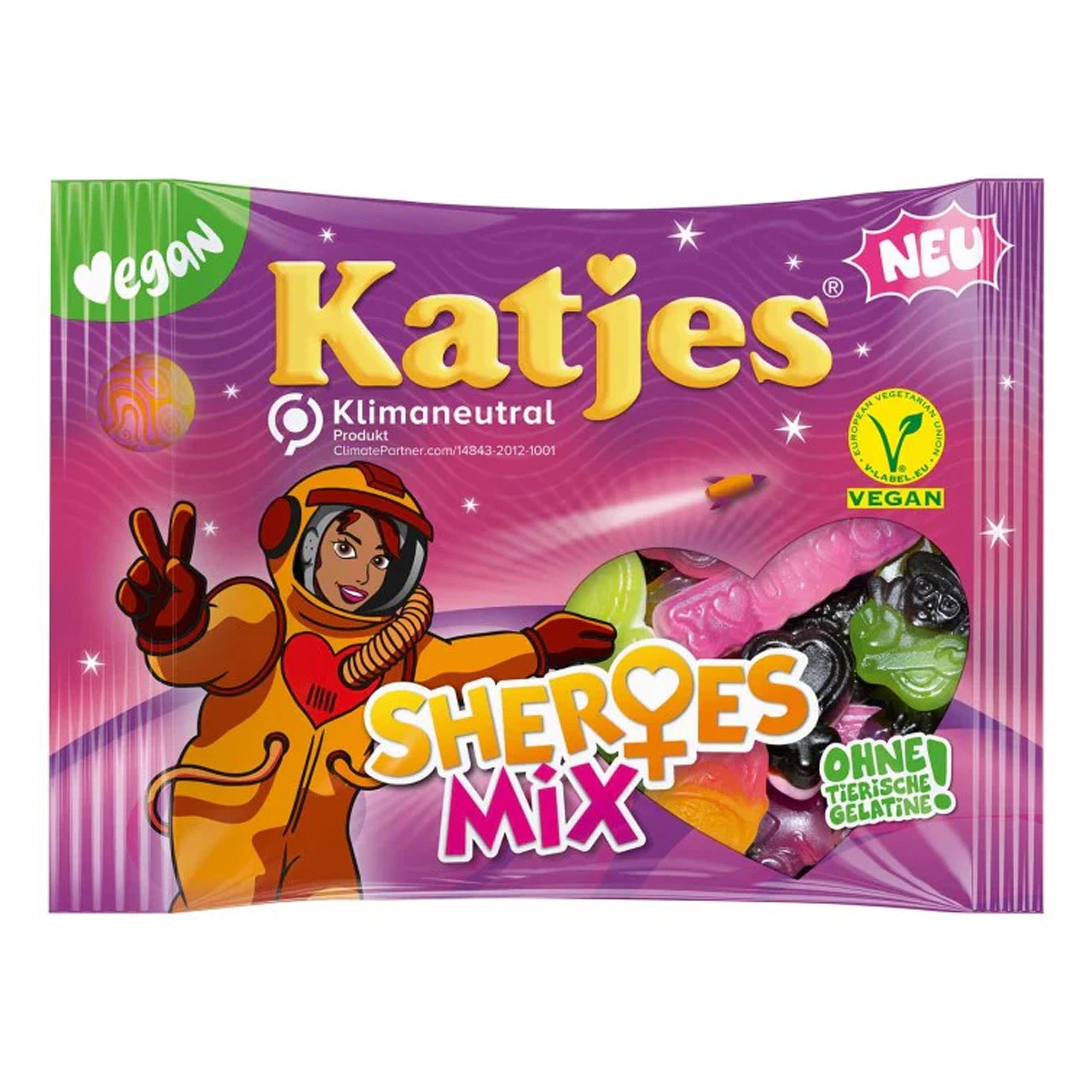 Katjes Sheroes Mix סוכריות גומי גרמניות מיקס פירות