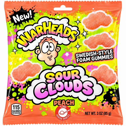 Sour Clouds warheads צמר גפן מתוק וורהאדס